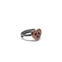 Ring Sacramore Firenze Woman in Silver Rubino SV 11 - SV 11